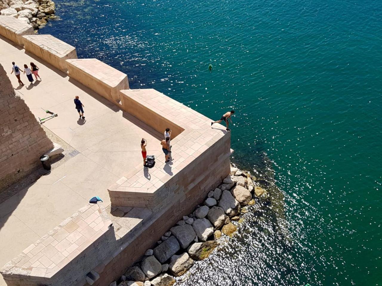 Vue Mer Le Panoramique Vieux-Port De Marsilya Dış mekan fotoğraf