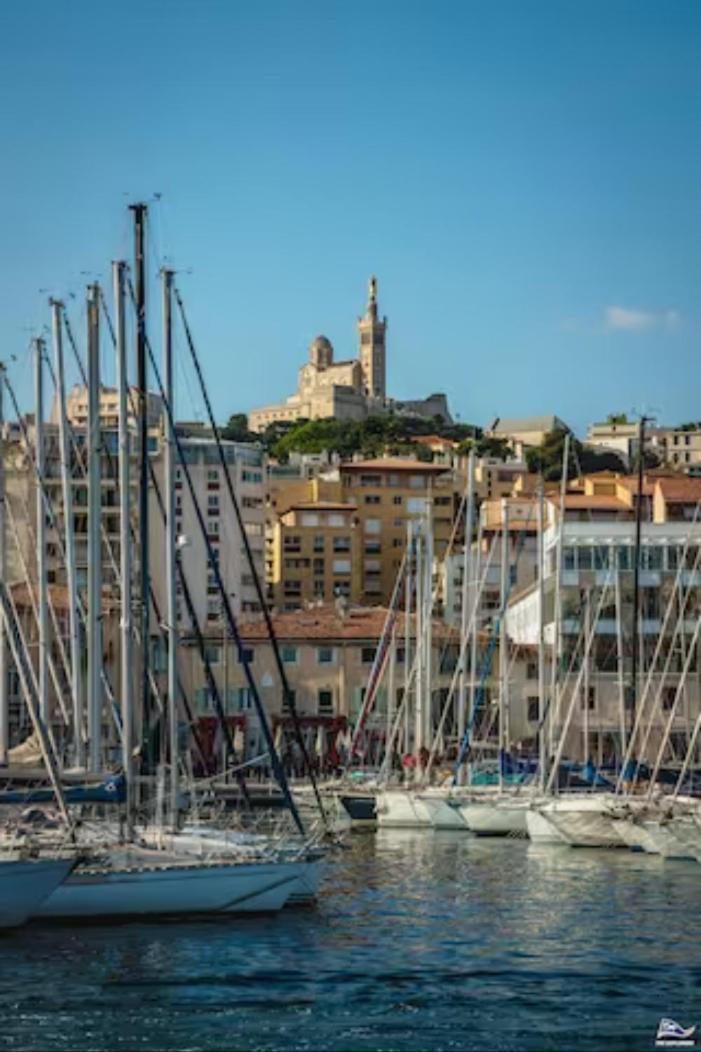 Vue Mer Le Panoramique Vieux-Port De Marsilya Dış mekan fotoğraf
